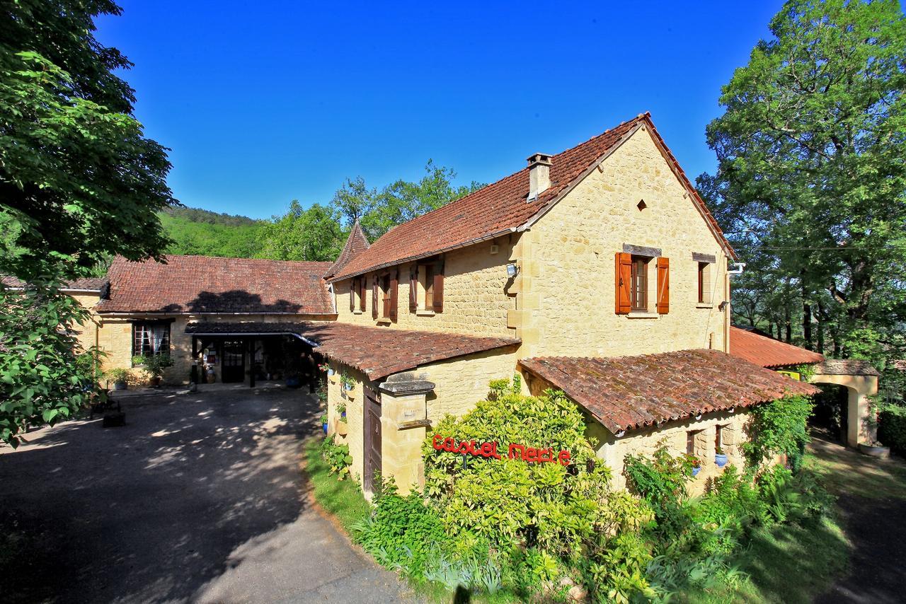 Auberge De Castel-Merle Sergeac Esterno foto